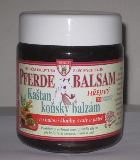 Koňský balzám - hřejivý