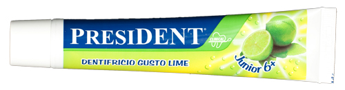 Zubní pasta s limetkovou příchutí 
