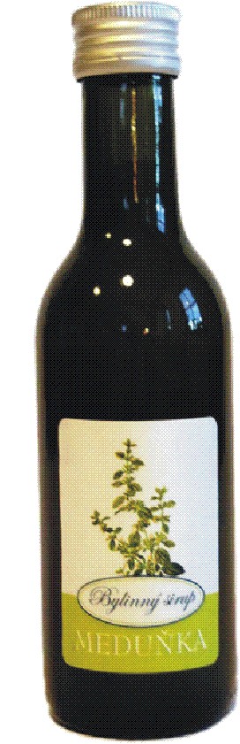 Bylinný sirup / Meduňka