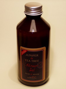 Sprchový gel jalovec a tea tree -MONT BLEU 