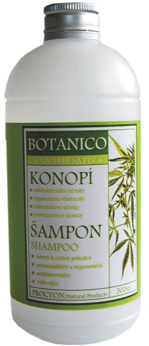 Konopný šampon na vlasy s extraktem konopí 500ml 