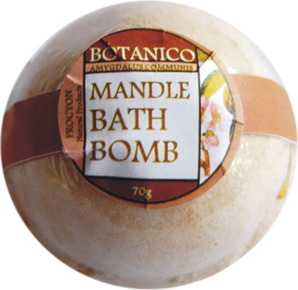 Bath bombs- koupelová koule šumivá 70g mandle 