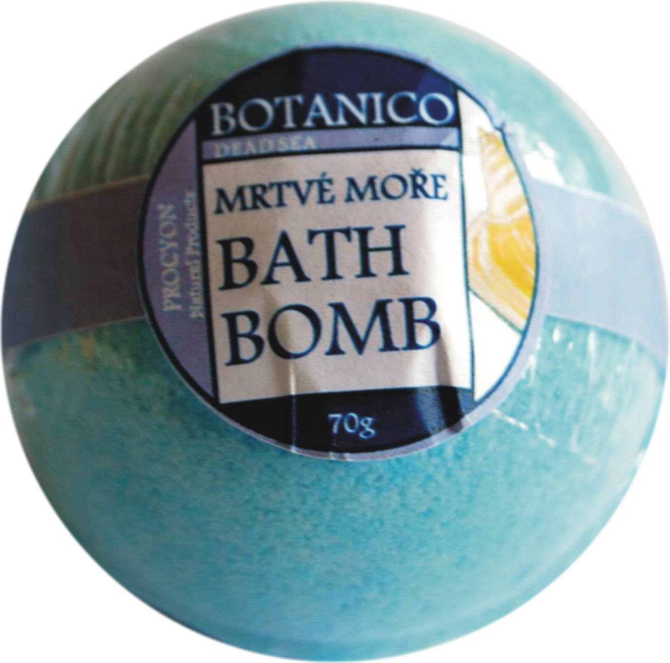 Bath bombs- koupelová koule šumivá 70g mrtvé moře 