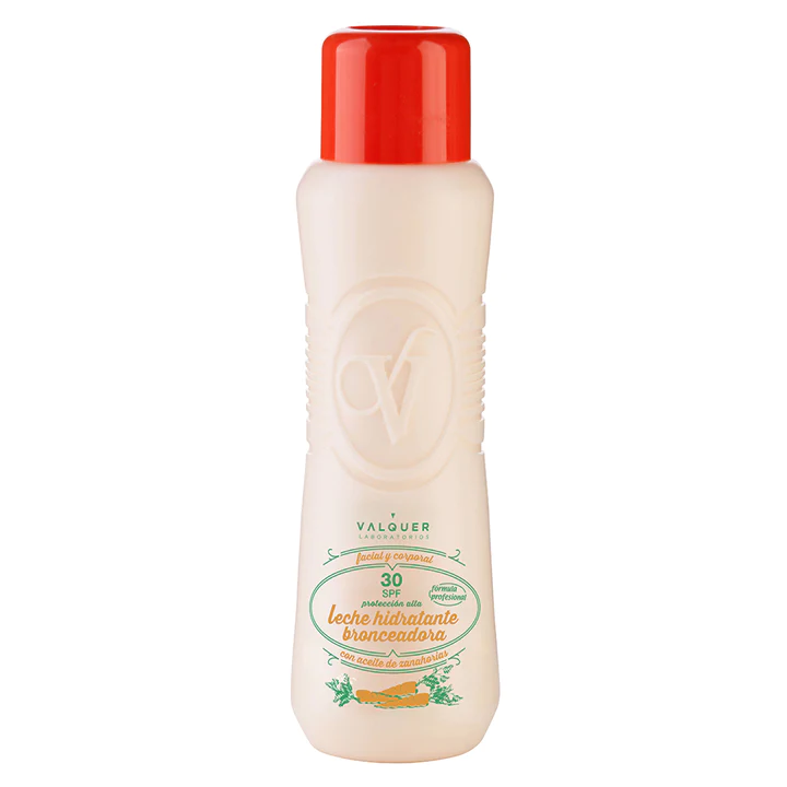 Hydratační opalovací mléko na obličeje a tělo z mrkve SPF 30 - 500 ml