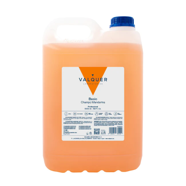 Šampon mandarinka bez soli - 5000 ml