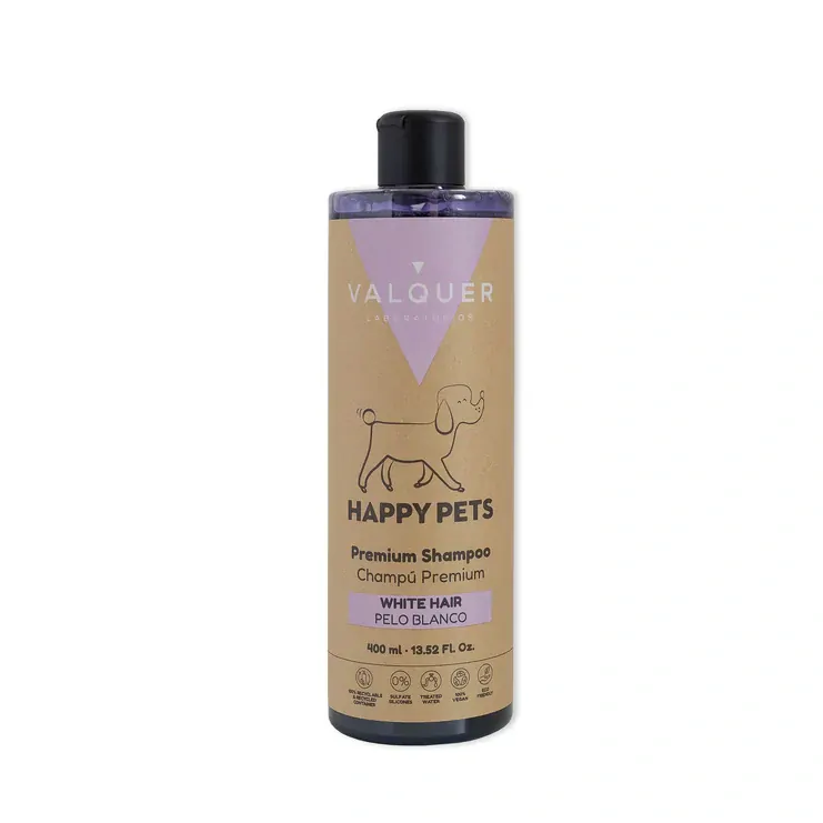 Prémiový šampon pro domácí mazlíčky s bílými chlupy - 400 ml