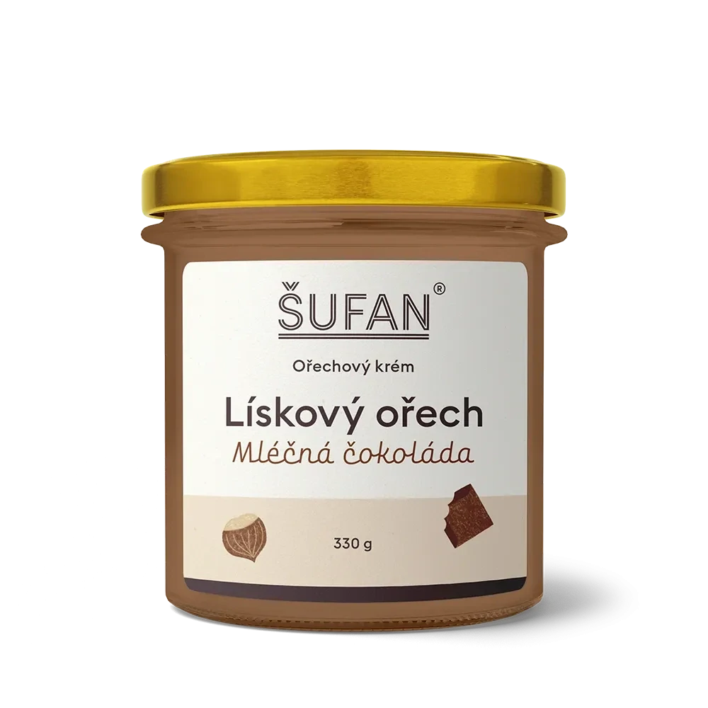 Lískový ořech s mléčnou čokoládou - 330 g