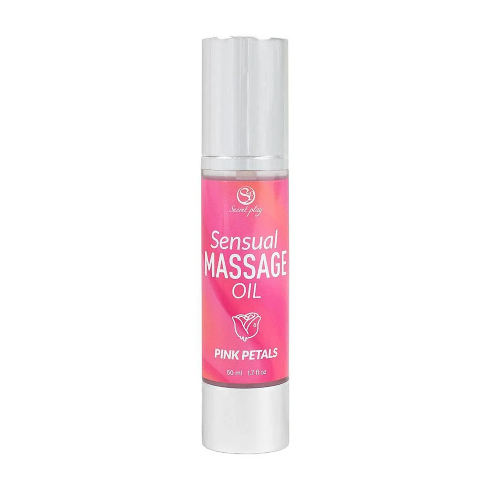 Masážní olej z okvětních lístku růží - 50 ml