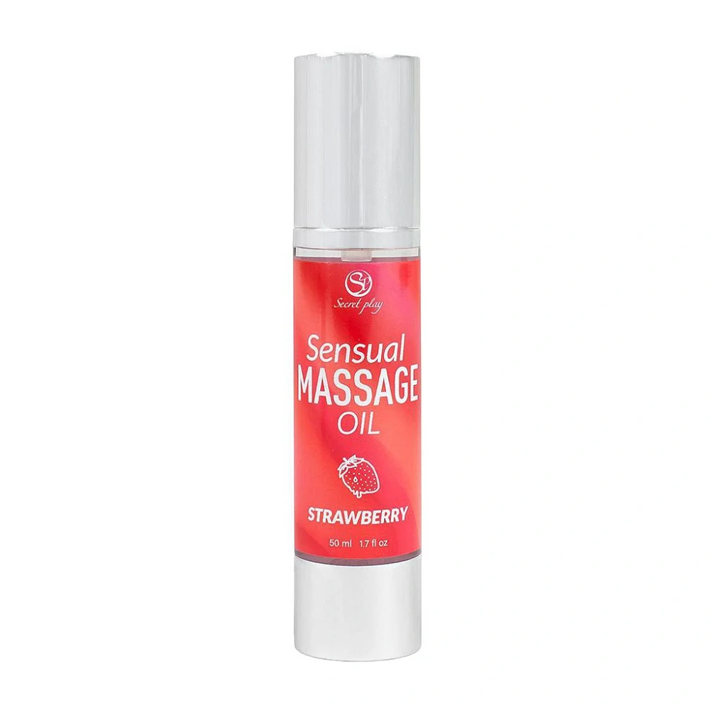 Masážní olej jahoda - 50 ml