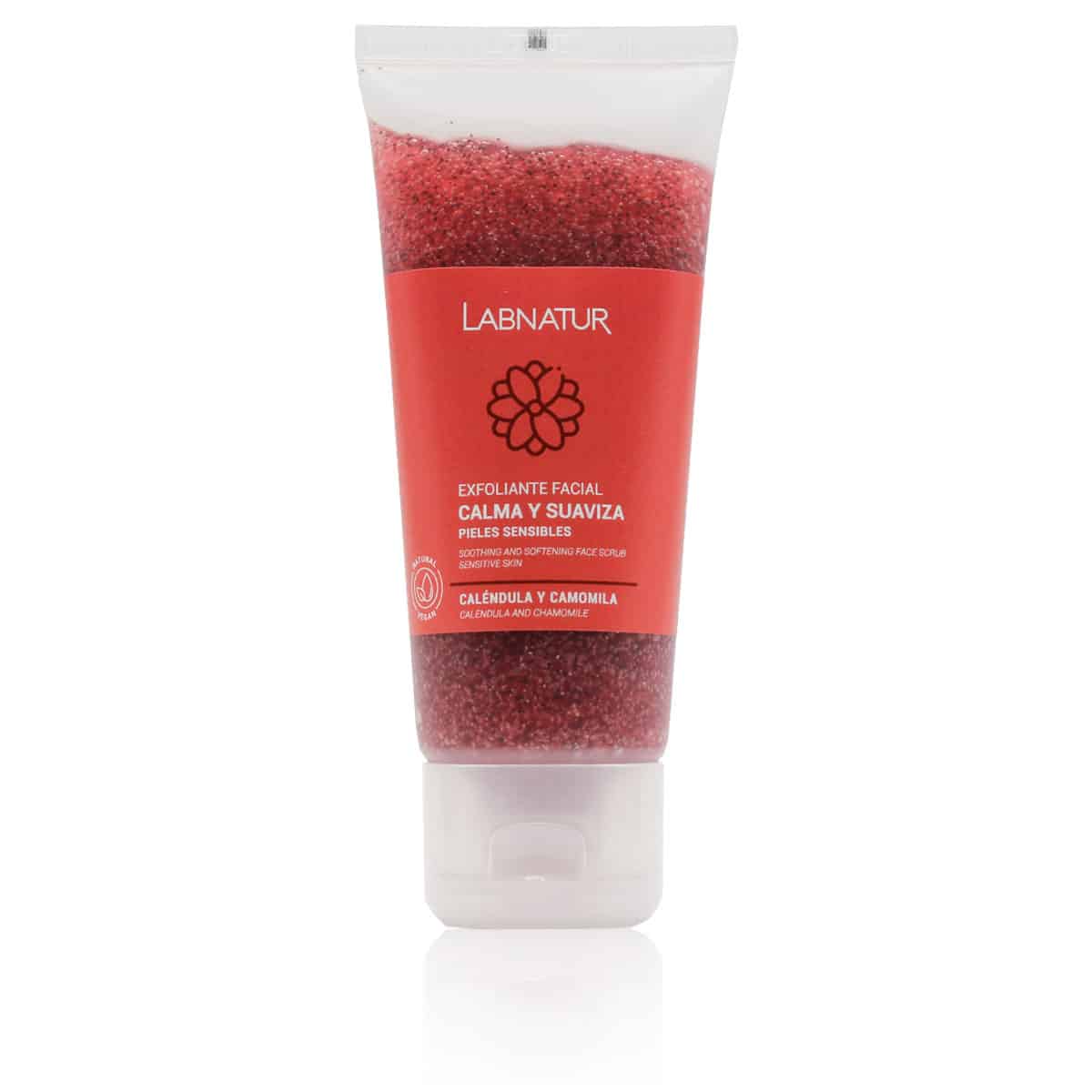 Měsíček lékařský a heřmánkový peeling na obličej 100 ml