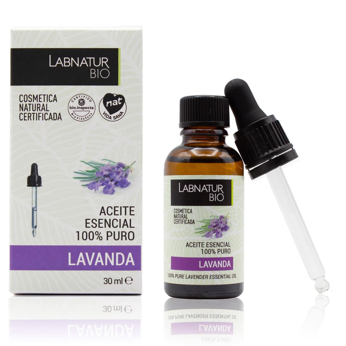 100% čistý esenciální olej z levandule 30ml Labnatur Bio