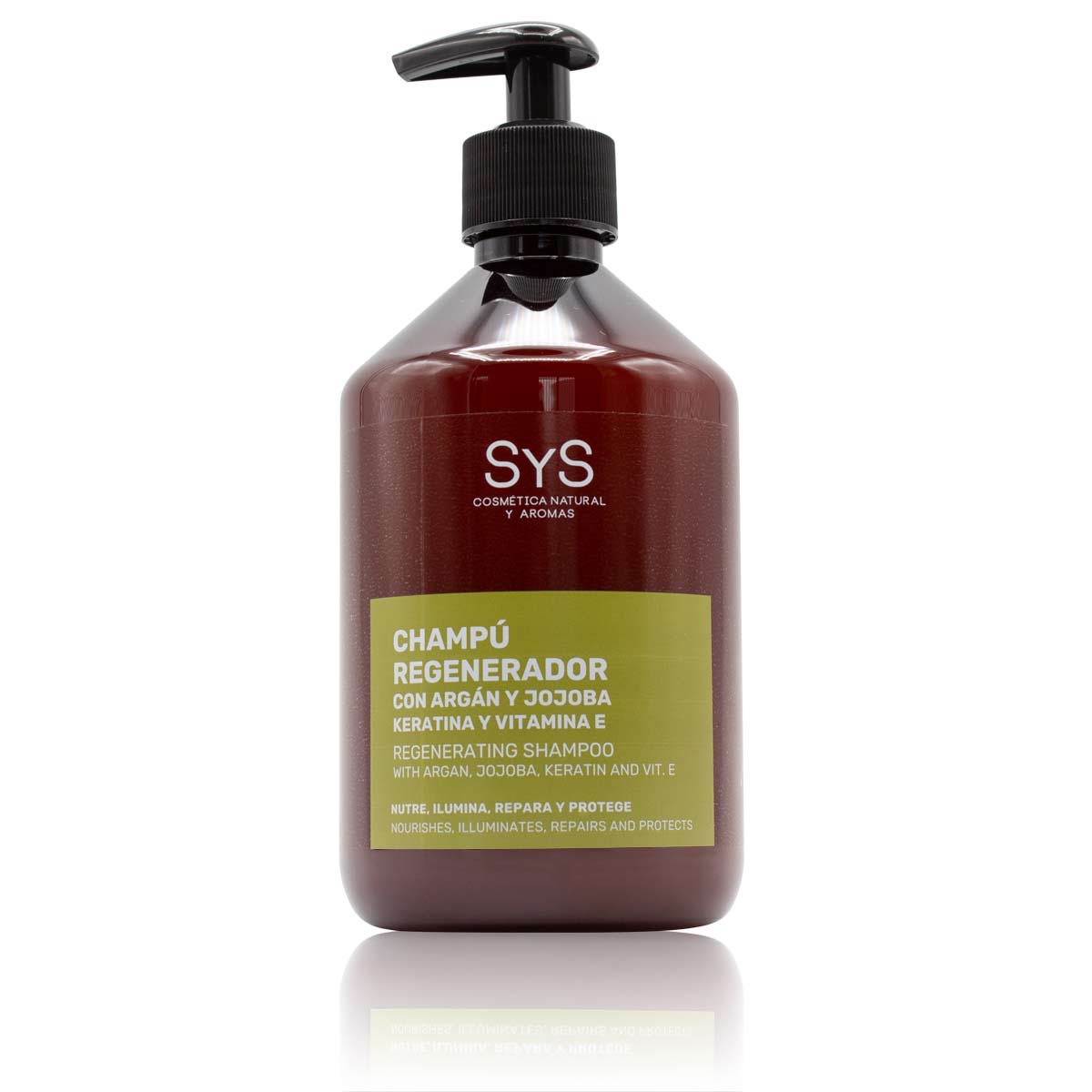 Argan&Jojobový regenerační šampon s keratinem 500ml Labnatur