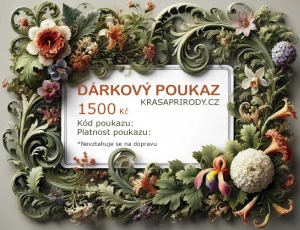 Dárkový poukaz v hodnotě 1500 Kč