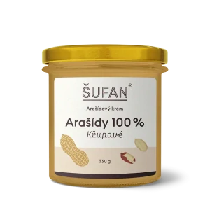 Arašídové máslo křupavé - 330 g