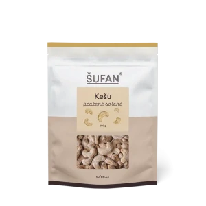 KEŠU pražené solené - 200g