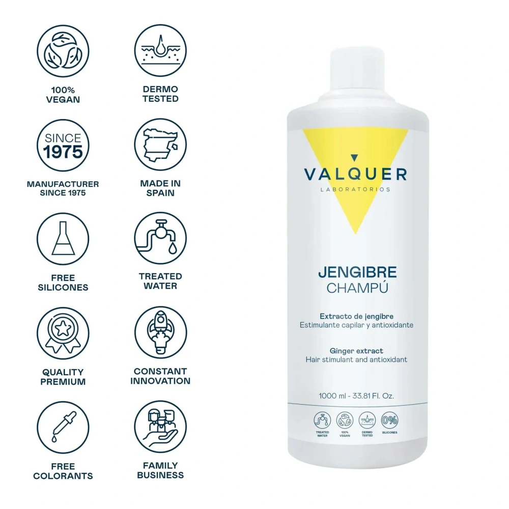 Ginger Strong zázvorový šampon - 1000 Ml