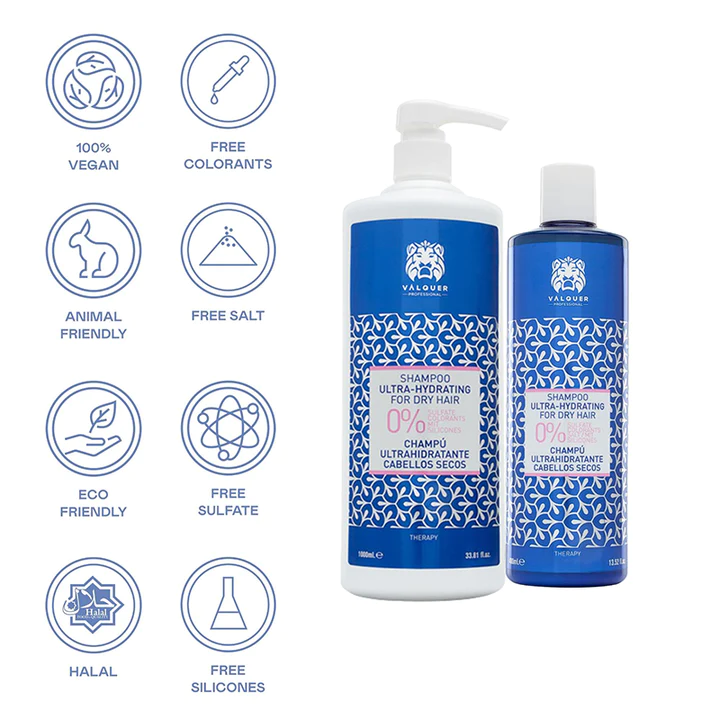 Hydratační šampon pro suché vlasy - 1000 ml