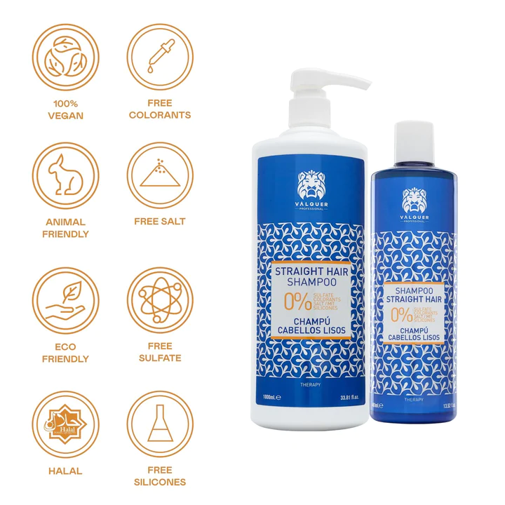 Šampon pro rovné vlasy - 400 ml
