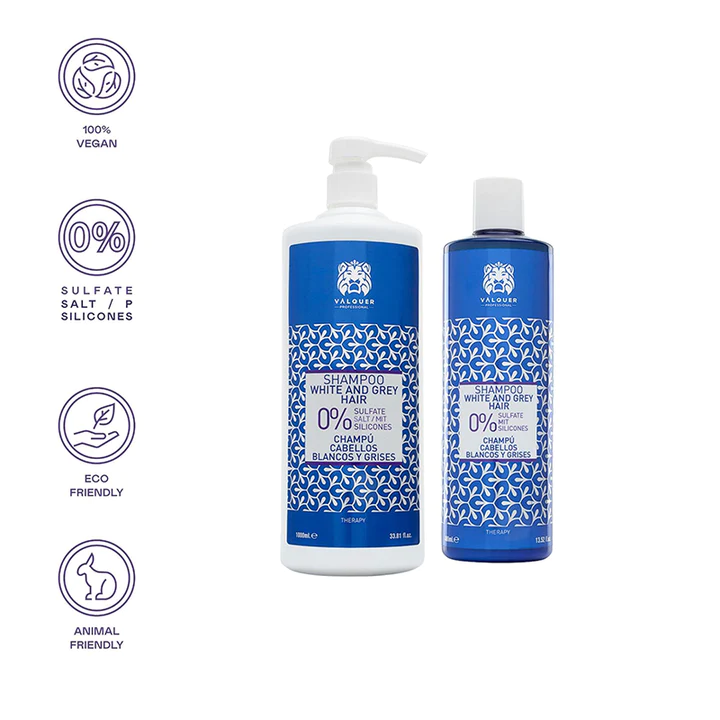 Šampon pro bílé a šedé vlasy - 400 ml