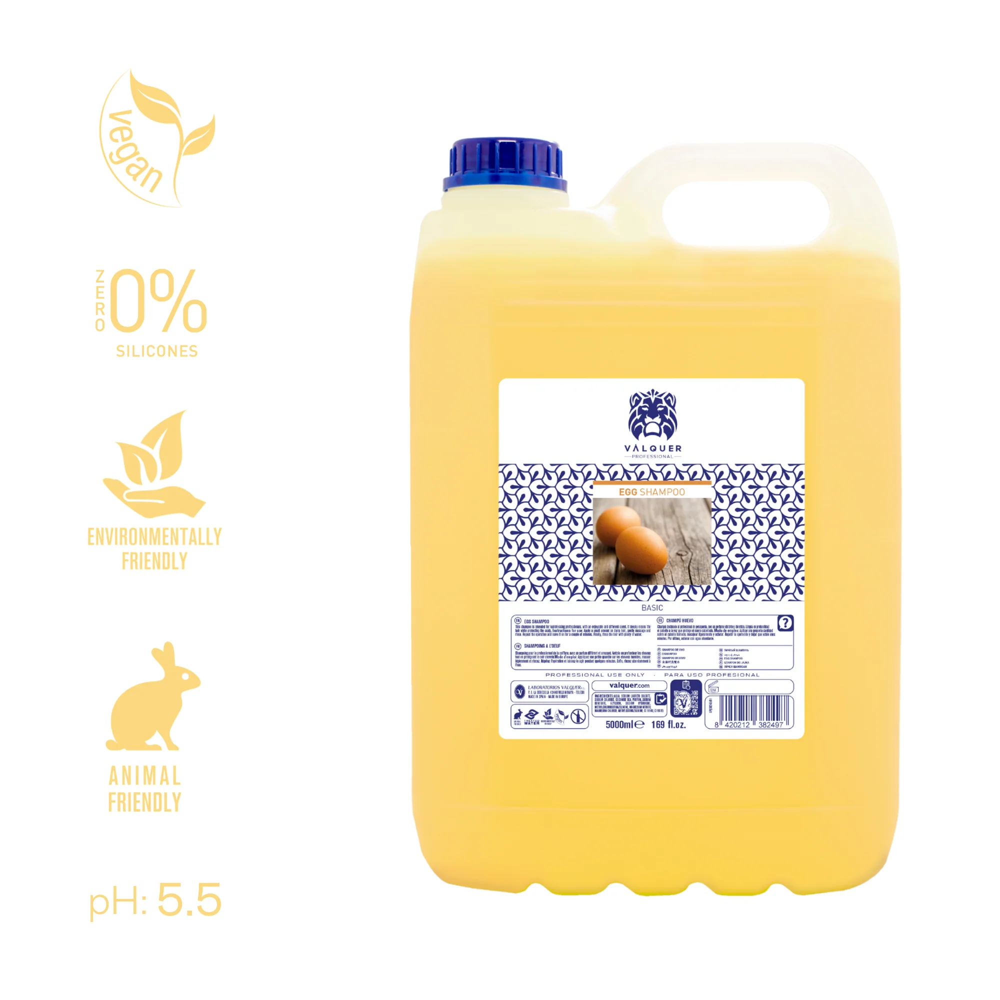 Vaječný šampon - 5000 ml