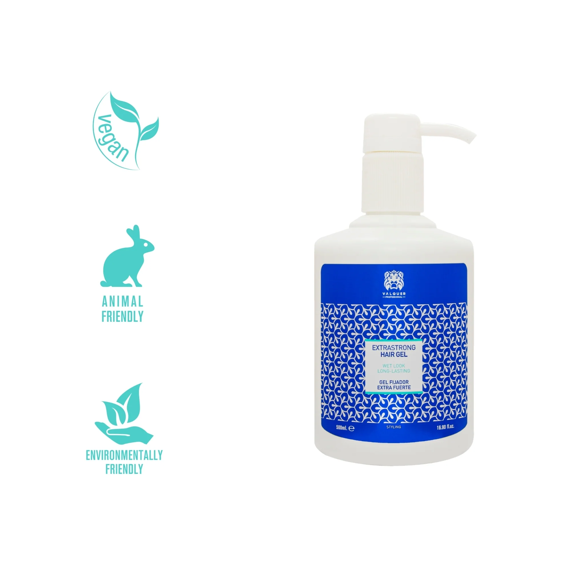 Extra silný fixační gel na vlasy - 500 ml
