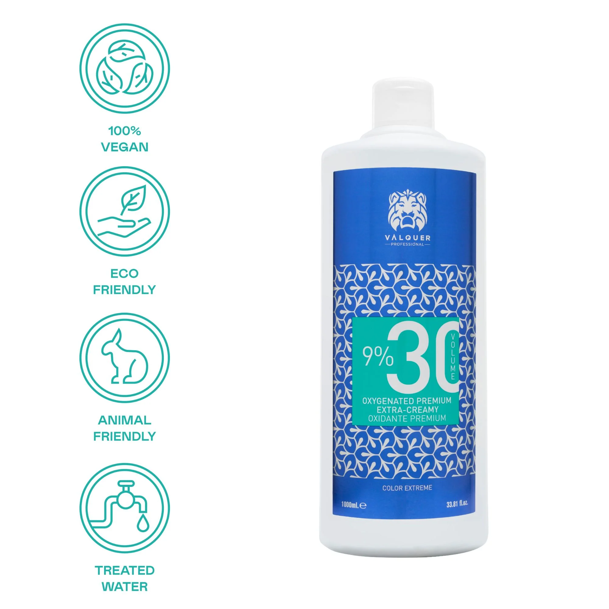 Ultra-krémové prémiové oxidační činidlo 30 vol (9%) - 1000 ml