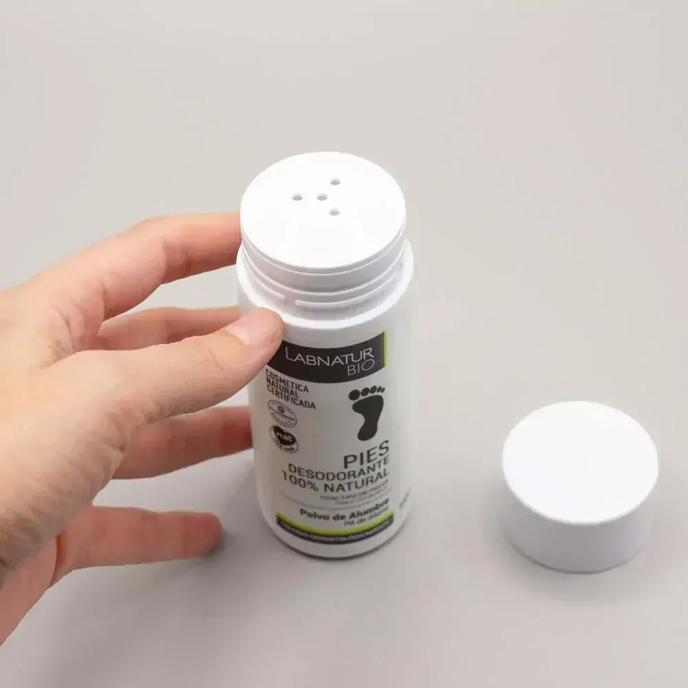 Přírodní deodorant kamenec prášek na nohy 100g Labnatur Bio