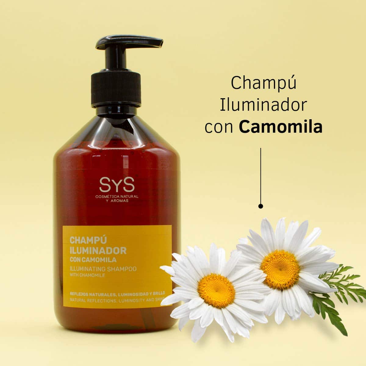 Heřmánkový rozjasňující šampon 500 ml Labnatur
