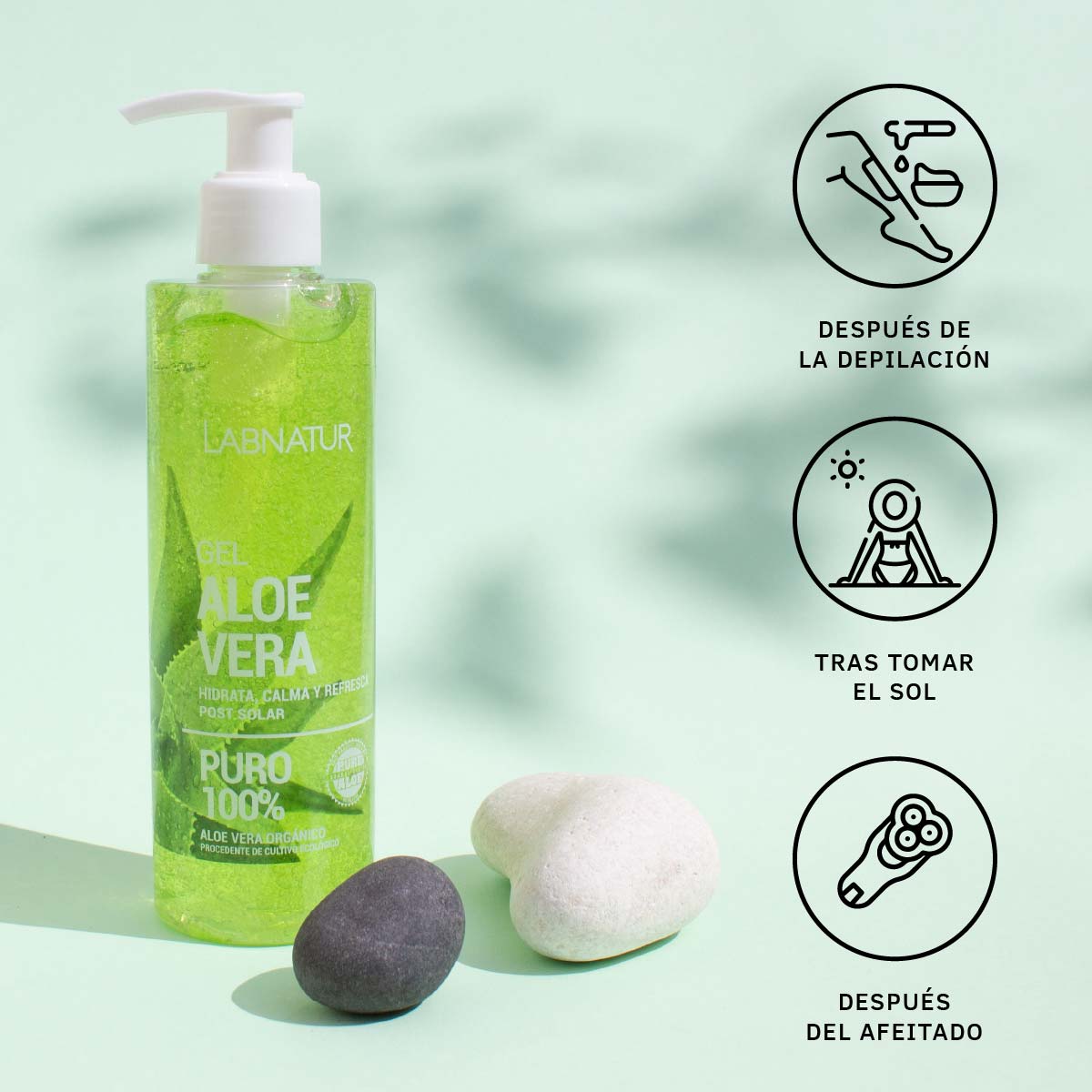 100% čistý gel z aloe vera 250 ml Labnatur