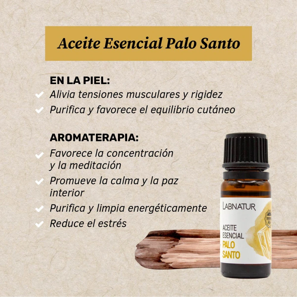 Esenciální olej Palo Santo 100% čistý - 10ml