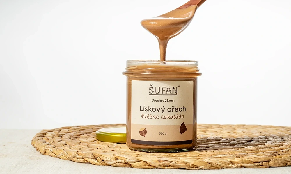Lískový ořech s mléčnou čokoládou - 330 g