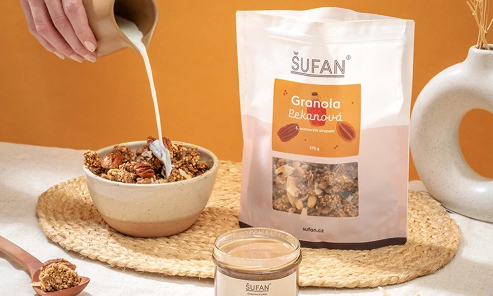 Granola pekanová s javorovým sirupem - 375 g