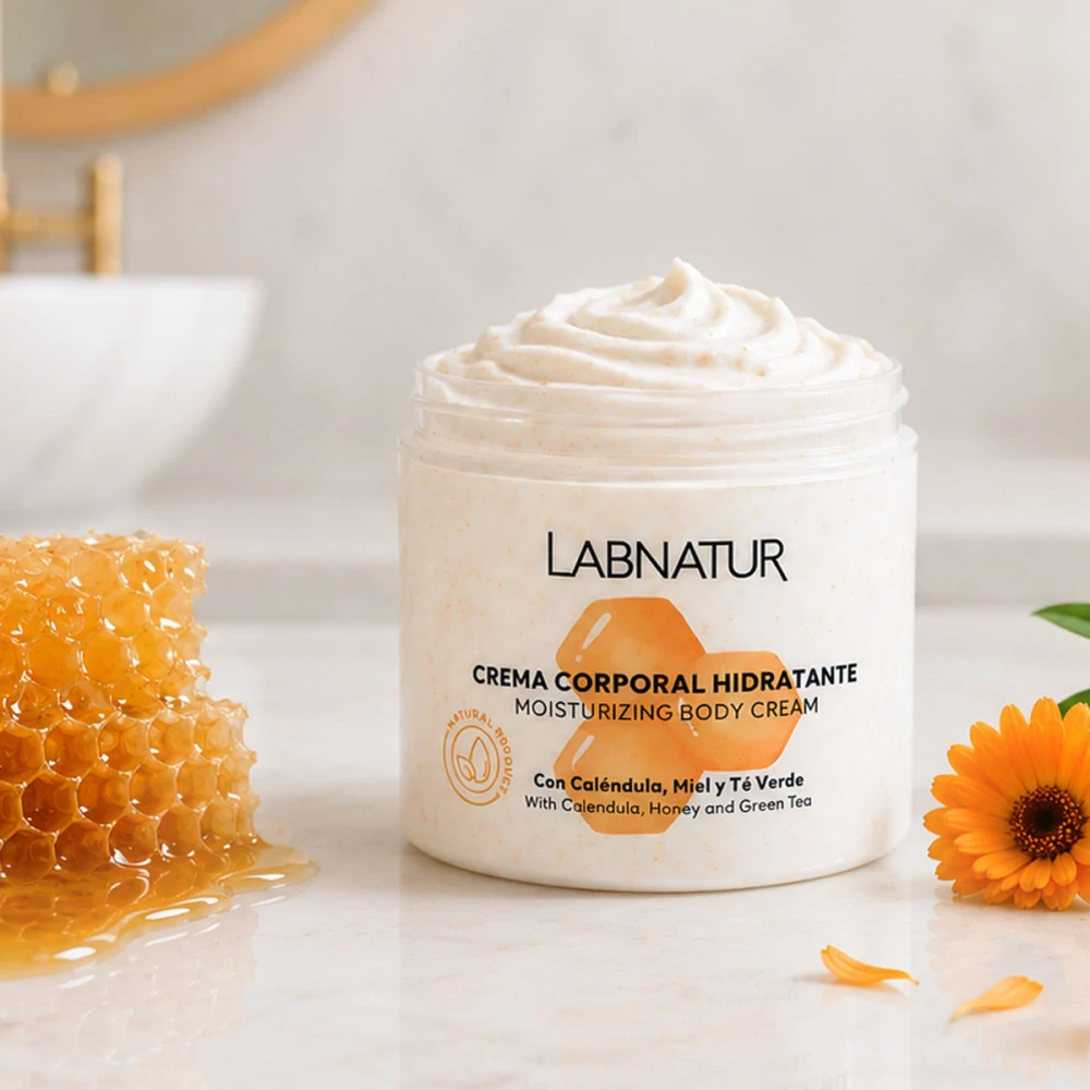 Caltunula Body Cream s vitamínem E a medovými perličkami - 500 ml
