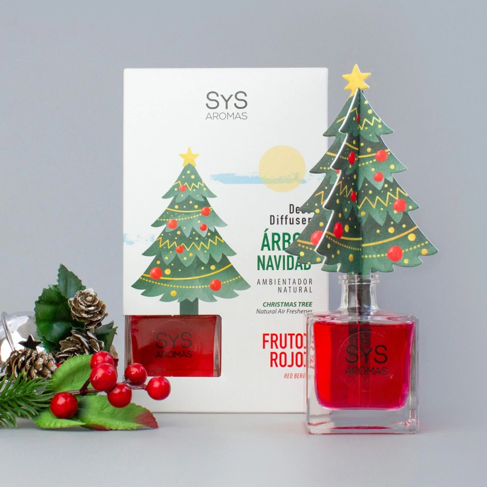 Vánoční stromek Red Fruits Air Freshener Difuzér - 90 ml