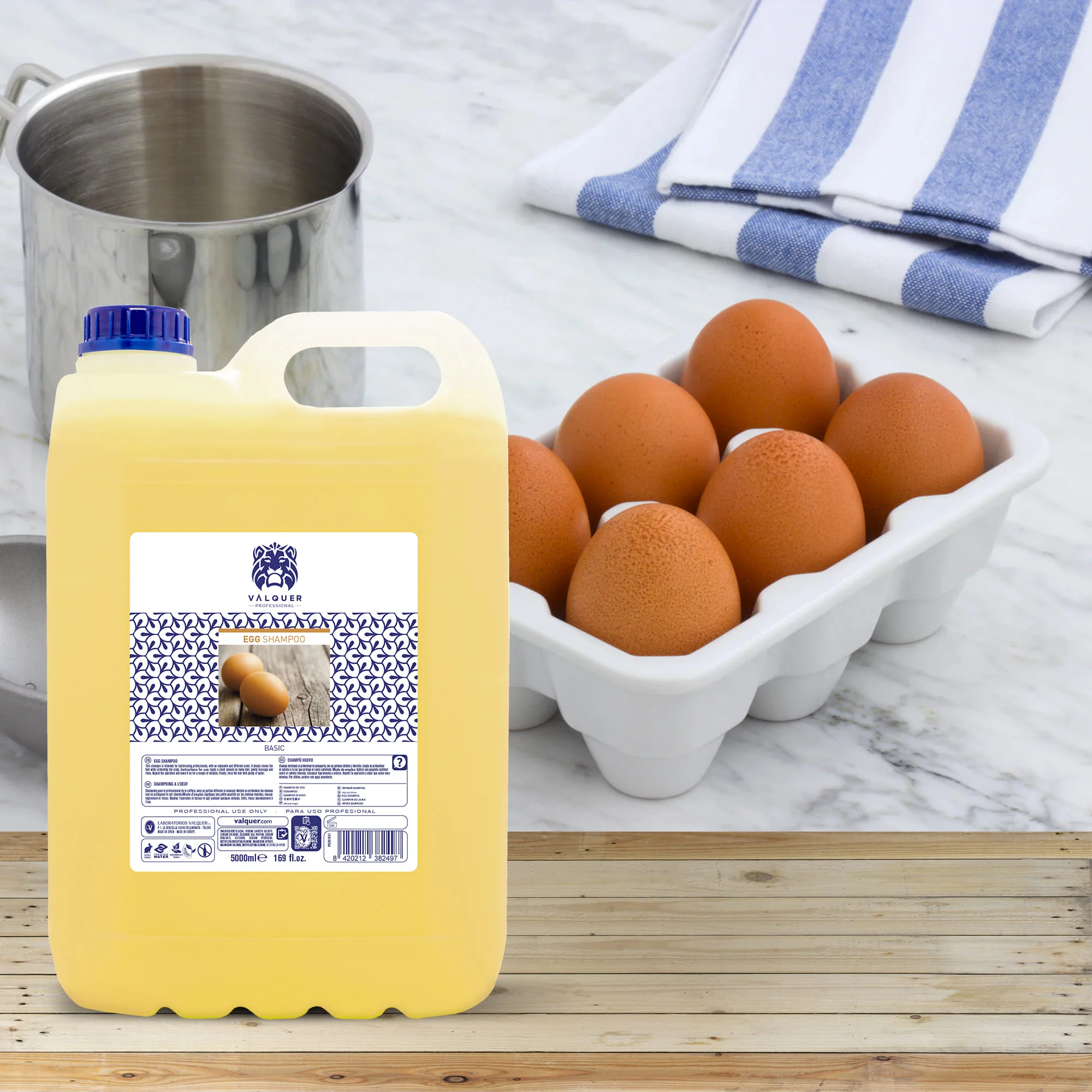 Vaječný šampon - 5000 ml