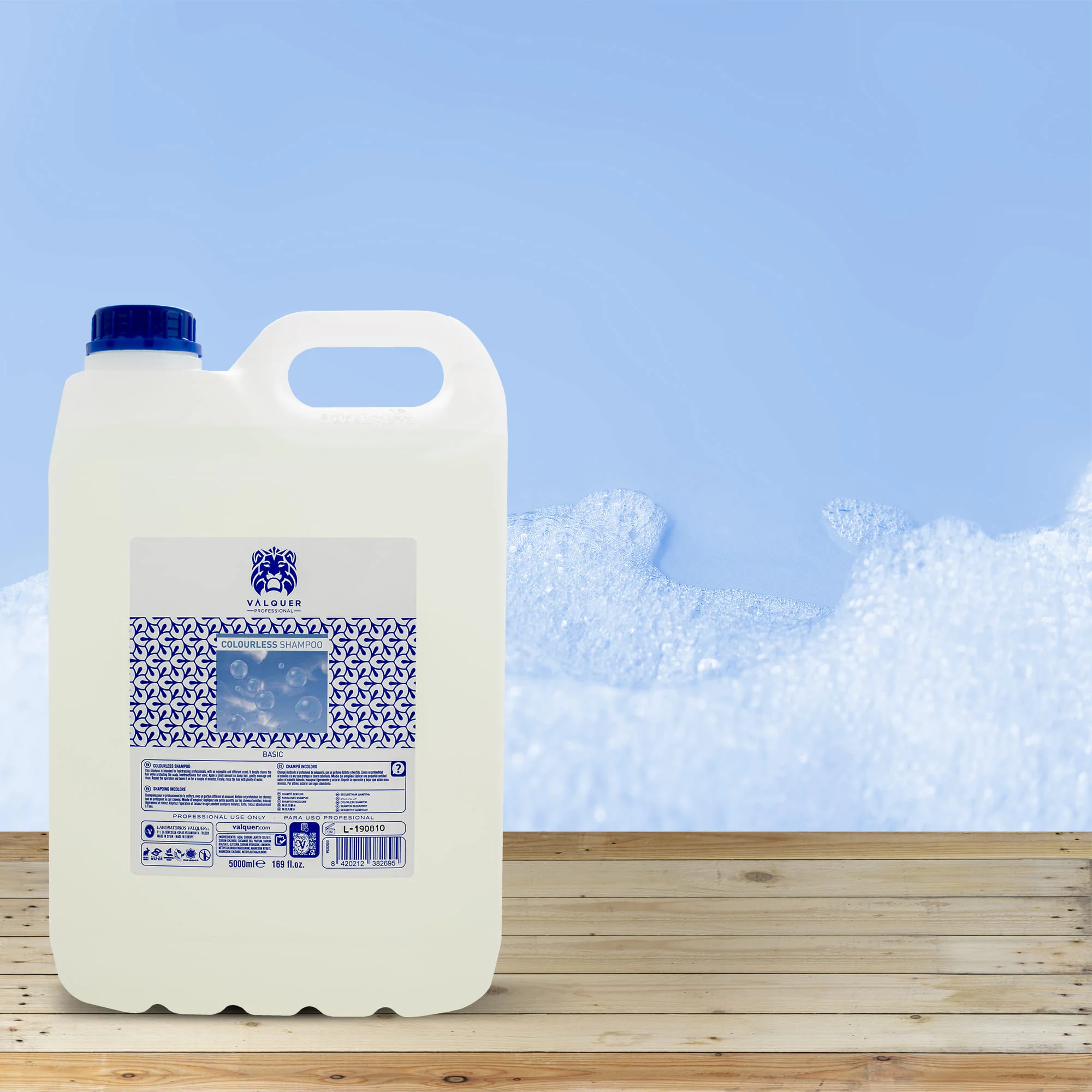 Bezbarvý šampon - 5000 ml