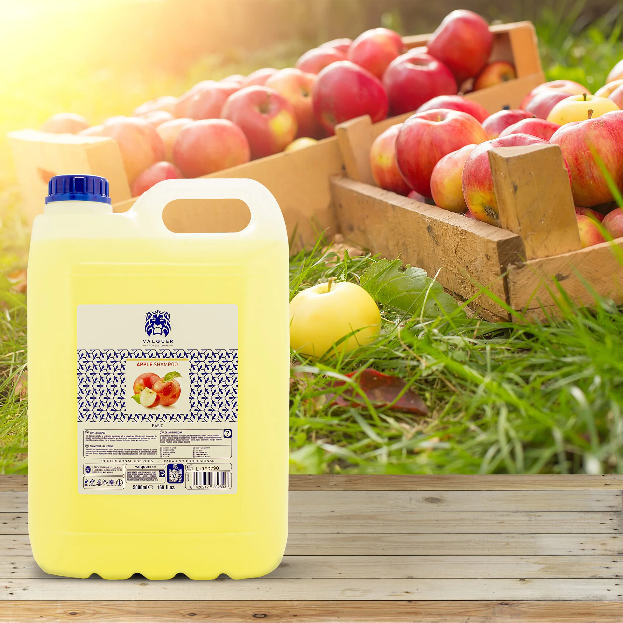 Jablečný šampon - 5000 ml