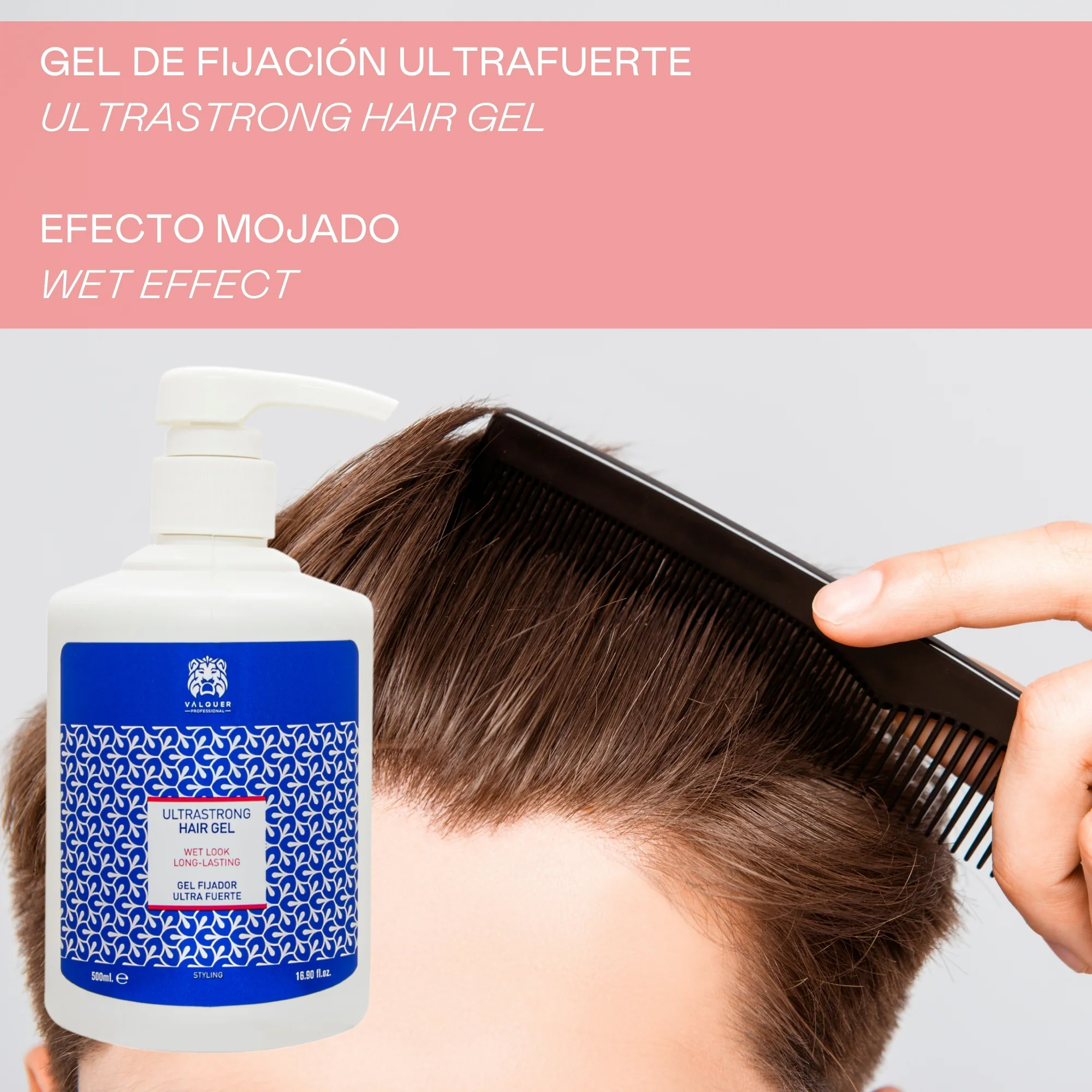 Ultra silný fixační gel na vlasy - 500 ml