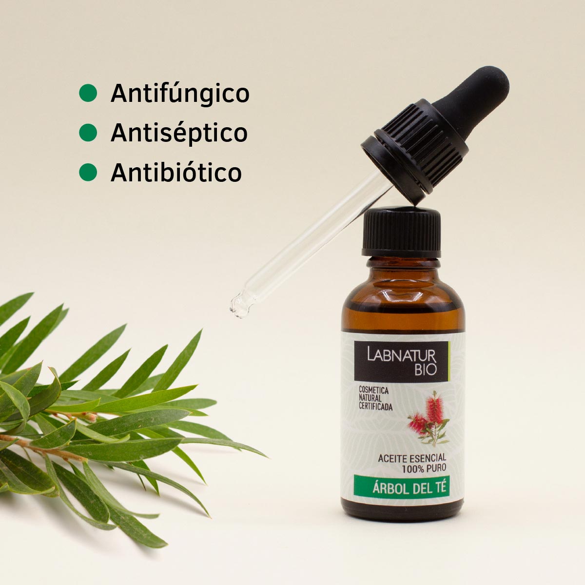 100% čistý esenciální olej z čajovníku 30ml Labnatur Bio