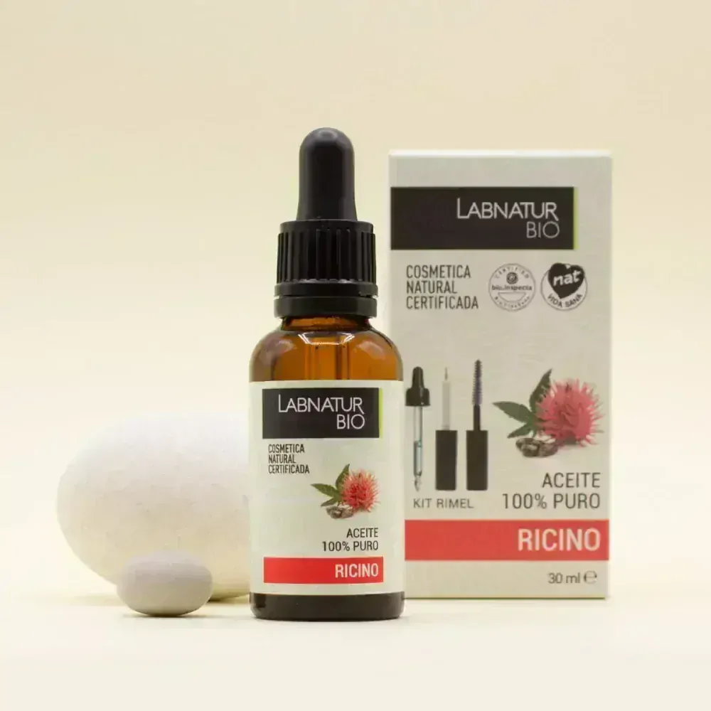 Ricinový olej + řasenka sada 30ml Labnatur Bio