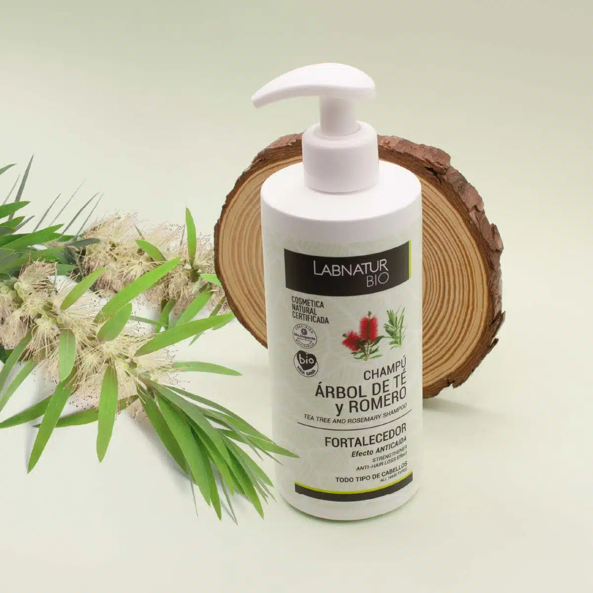 Tea Tree & Rosemary posilující šampon 450ml Labnatur Bio
