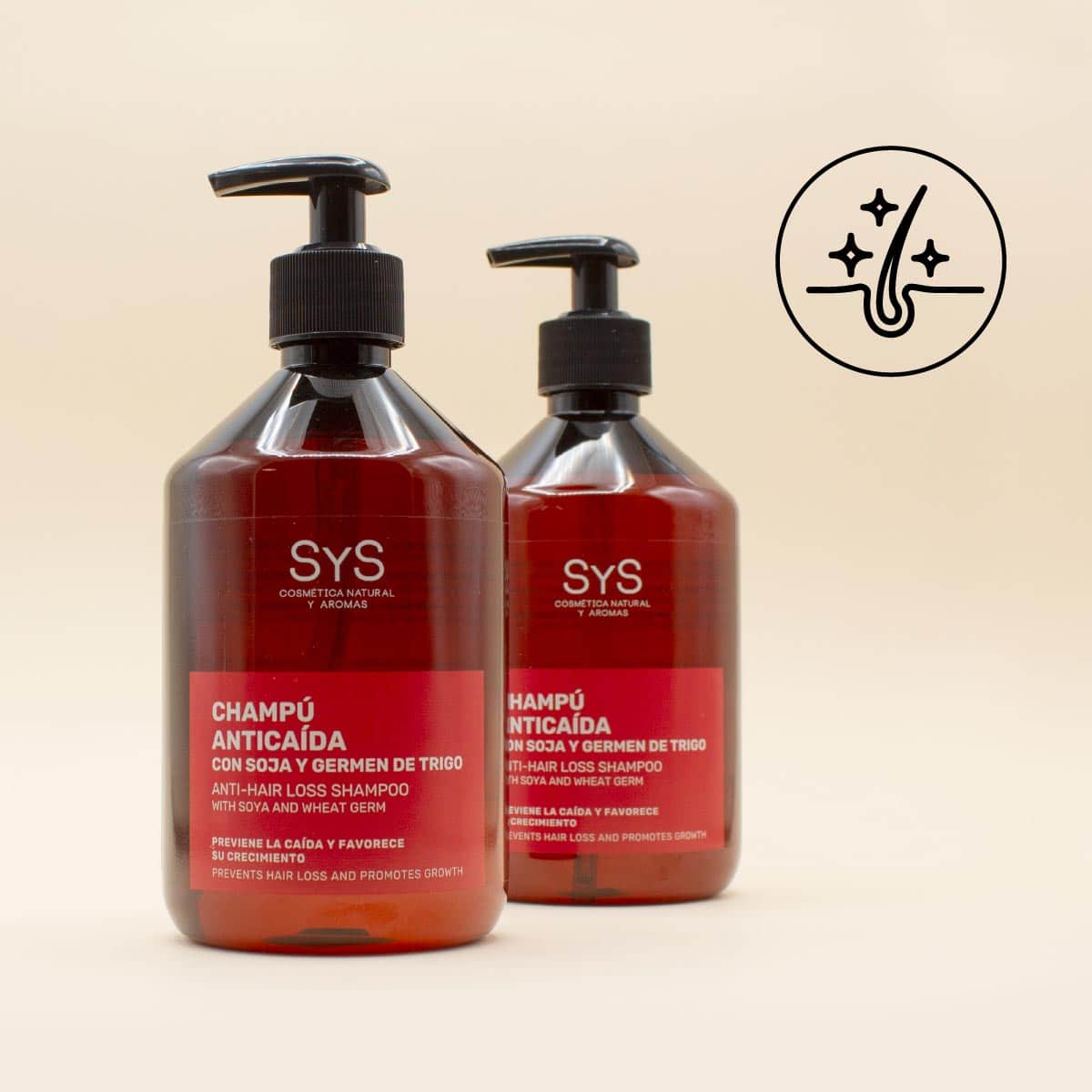 Šampon proti vypadávání vlasů se sójou a pšeničnými klíčky 500 ml Labnatur