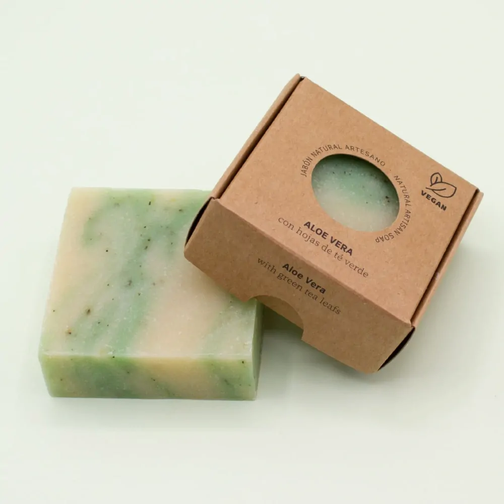 Prémiové přírodní mýdlo z aloe vera - 100g
