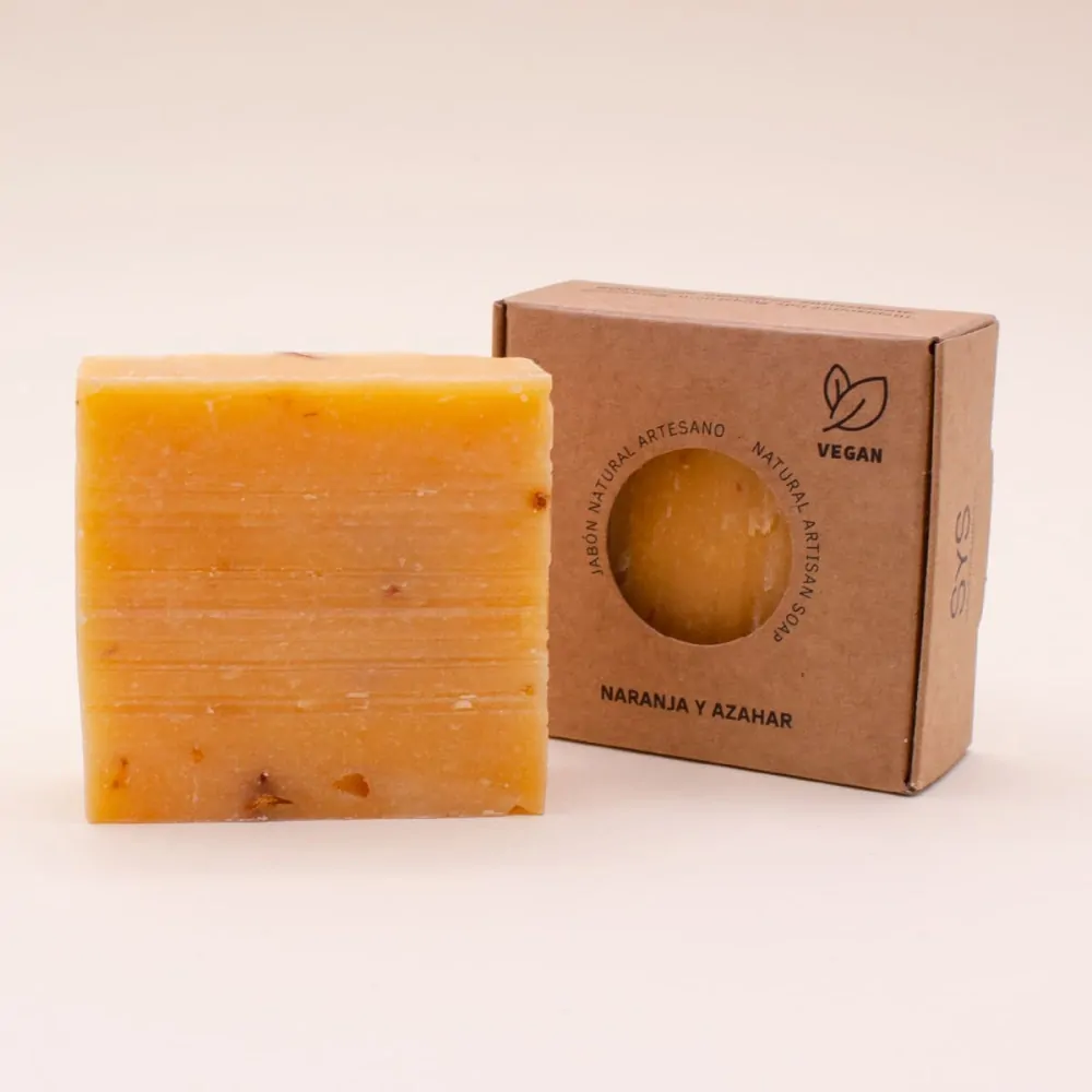 Prémiové přírodní mýdlo pomeranč & pomerančový květ - 100g