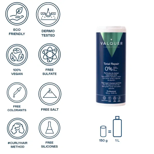 Šampon v prášku Total Repair - 150 g