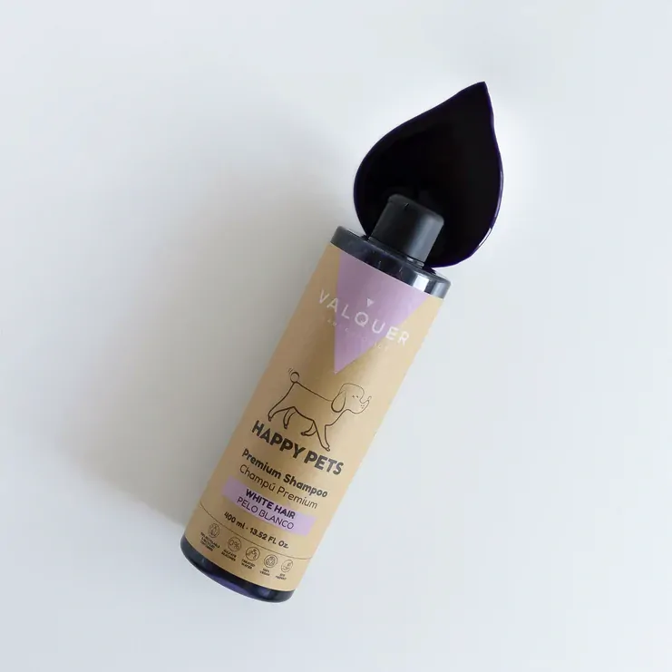 Prémiový šampon pro domácí mazlíčky s bílými chlupy - 400 ml