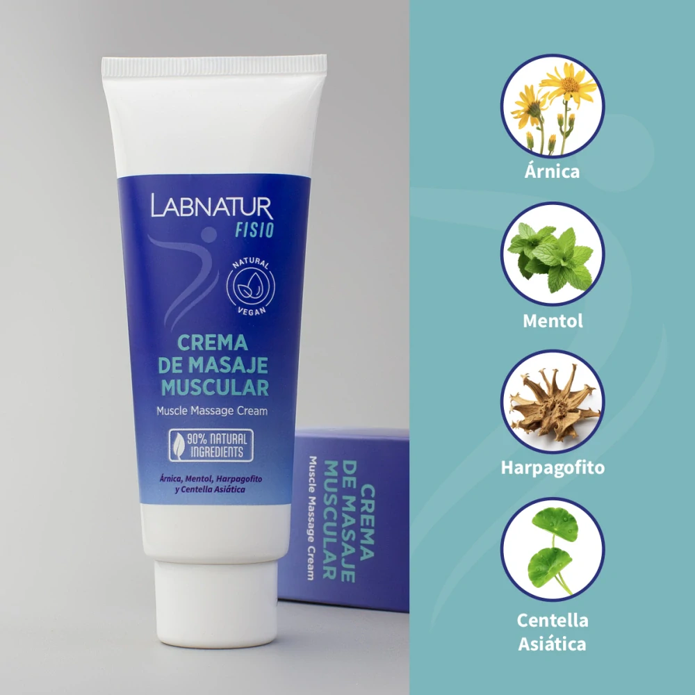 Masážní krém na svaly 125 ml Labnatur Fisio