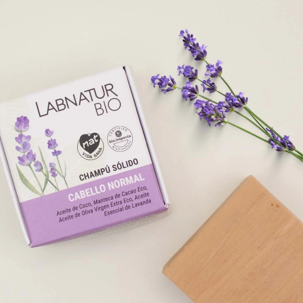 Pevný šampon pro normální vlasy 75 g Labnatur Bio