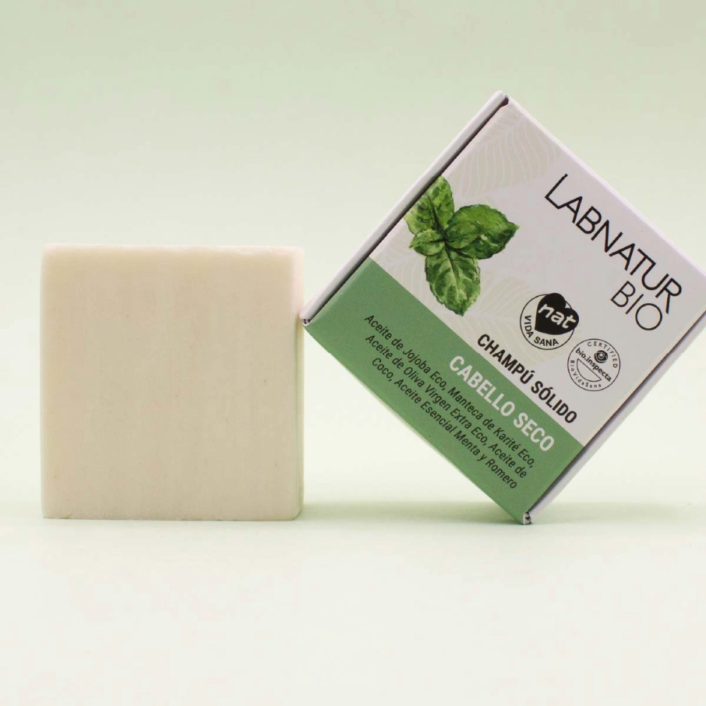 Pevný šampon pro suché vlasy 75 g Labnatur Bio