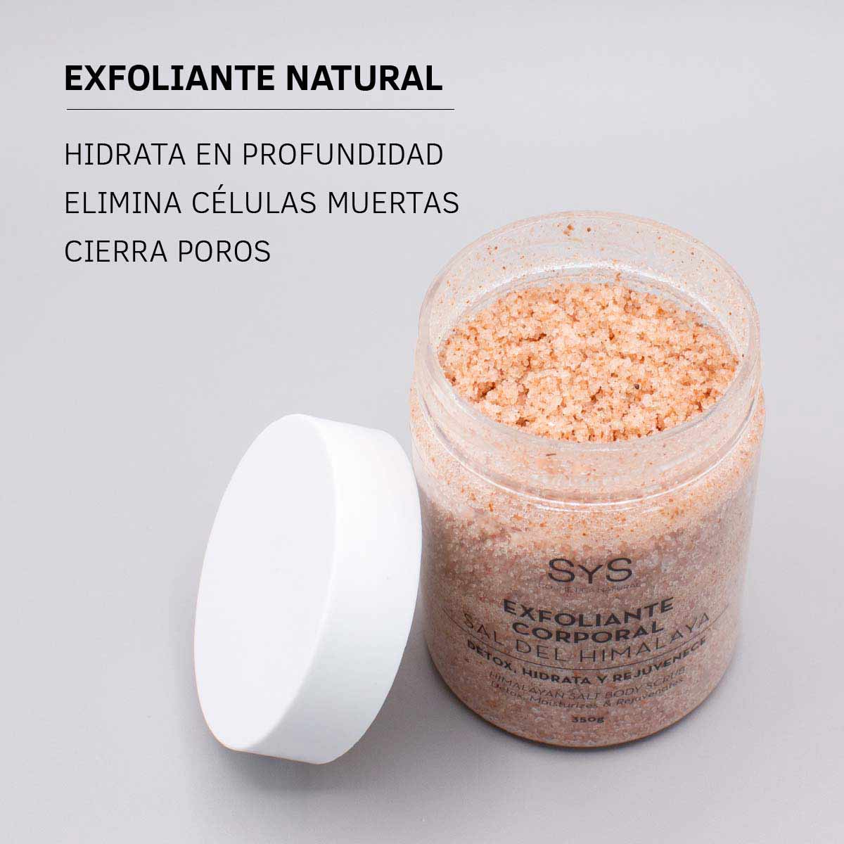 Tělový peeling s himalájskou růžovou solí 350 g